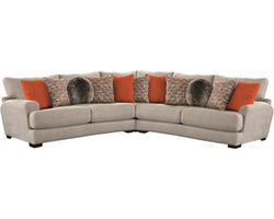 Ava 3 Piece Sectional (Includes Pillows) - Choice of Colors