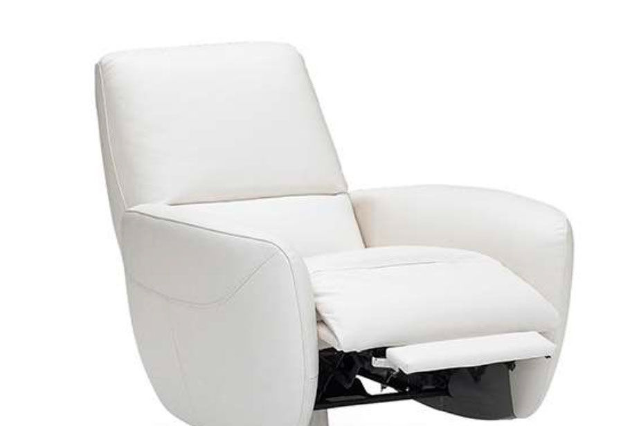 GMHS408○NATUZZI / ナツッジ 本革 レザー ビーンバックチェア Natuzzi Editions Giada Swivel Accent Chair | NTZB596066