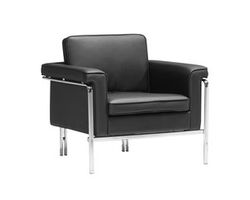 Singular Arm Chair Black
