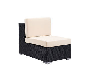 Cartagena Middle Chair Espresso &amp; Beige