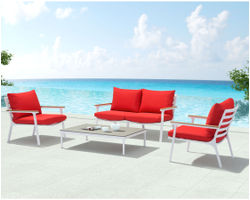 Maya Beach 4 Piece Outdoor Sofa Collection 