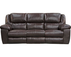 Transformer II Triple (3) Reclining Leather Sofa with Drop Down Table (90") In stock