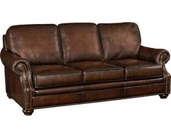 Montgomery Stationary Leather Sofa (83&quot;)