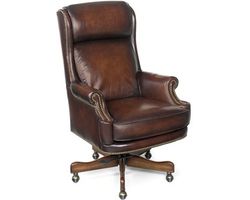 Kevin Executive Leather Home Office Swivel Tilt Chair