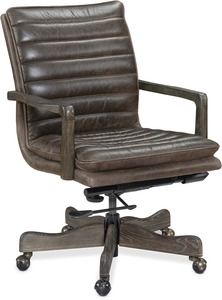 Langston Executive Leather Home Office Swivel Tilt Chair