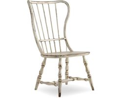 Sanctuary Spindle Back Side Chair - 2 Pack - White