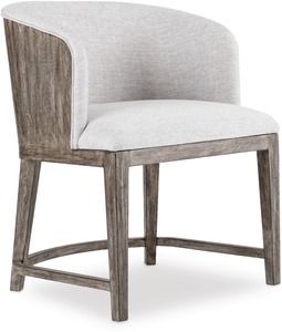 Curata Upholstered Chair w/wood back