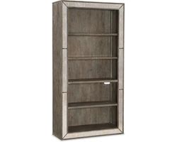 Rustic Glam 40&quot; Wide Bookcase