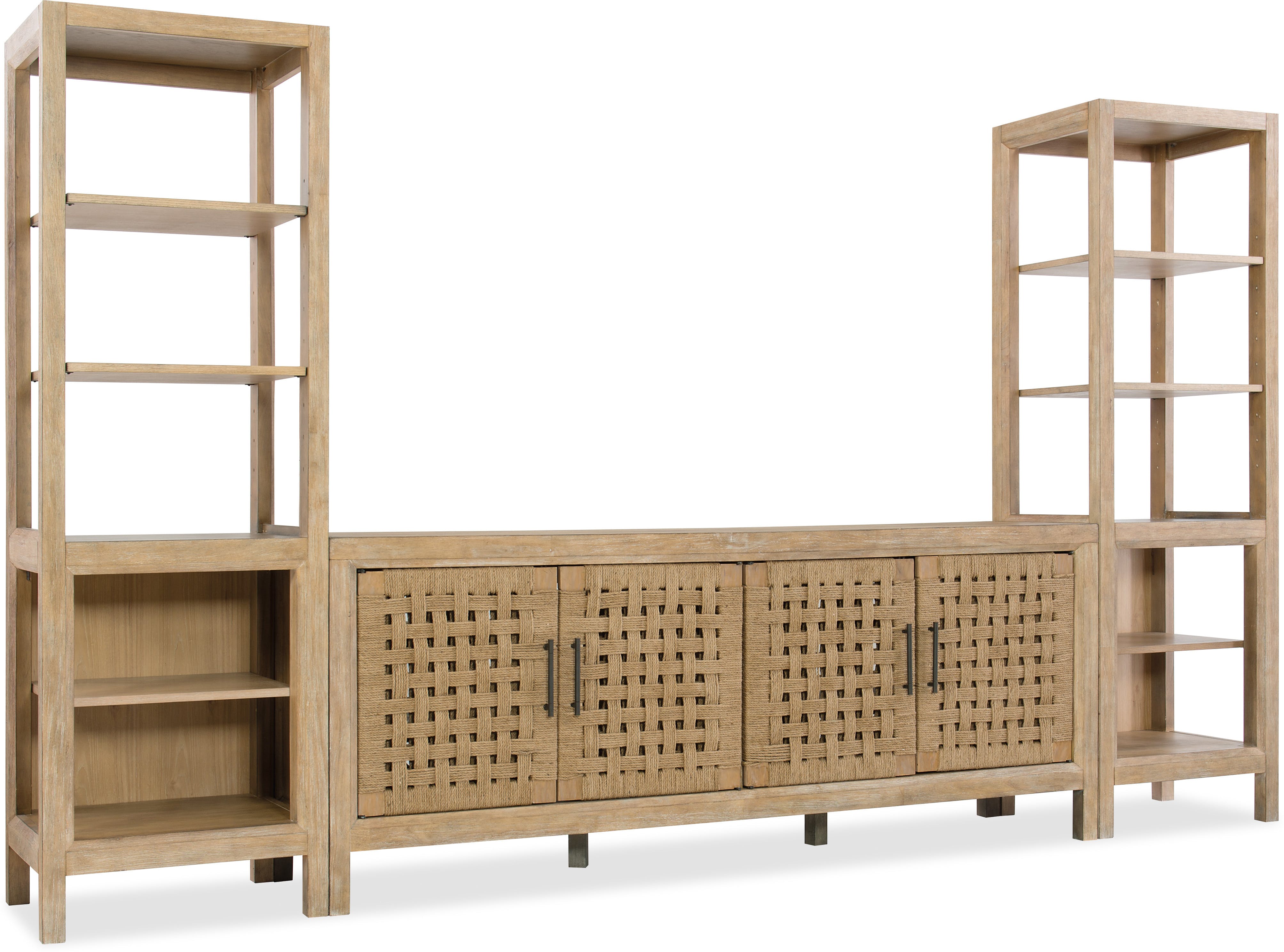 Wabi Sabi 76in Woven Door Entertainment Console | Sofas and Sectionals