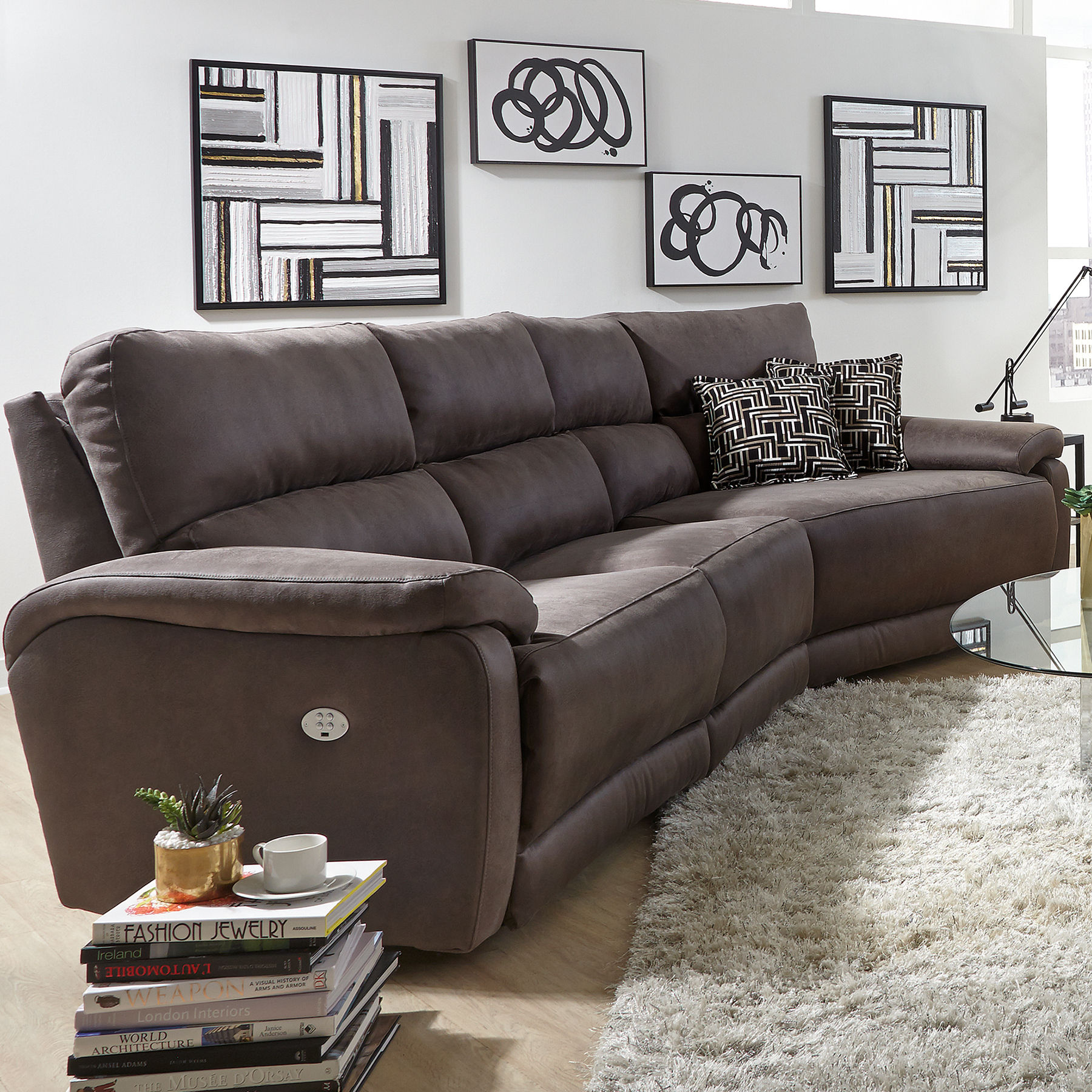 cuddler sofa with recliner