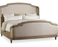 Corsica Queen Upholstery Shelter Bed