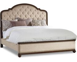 Leesburg King Upholstered Bed (Headboard can be used alone and is available)