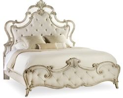 Sanctuary Queen Upholstered Bed (Headboard can be used alone and is available)