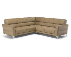 Accogliente C105 Leather Sectional (+25 leathers)