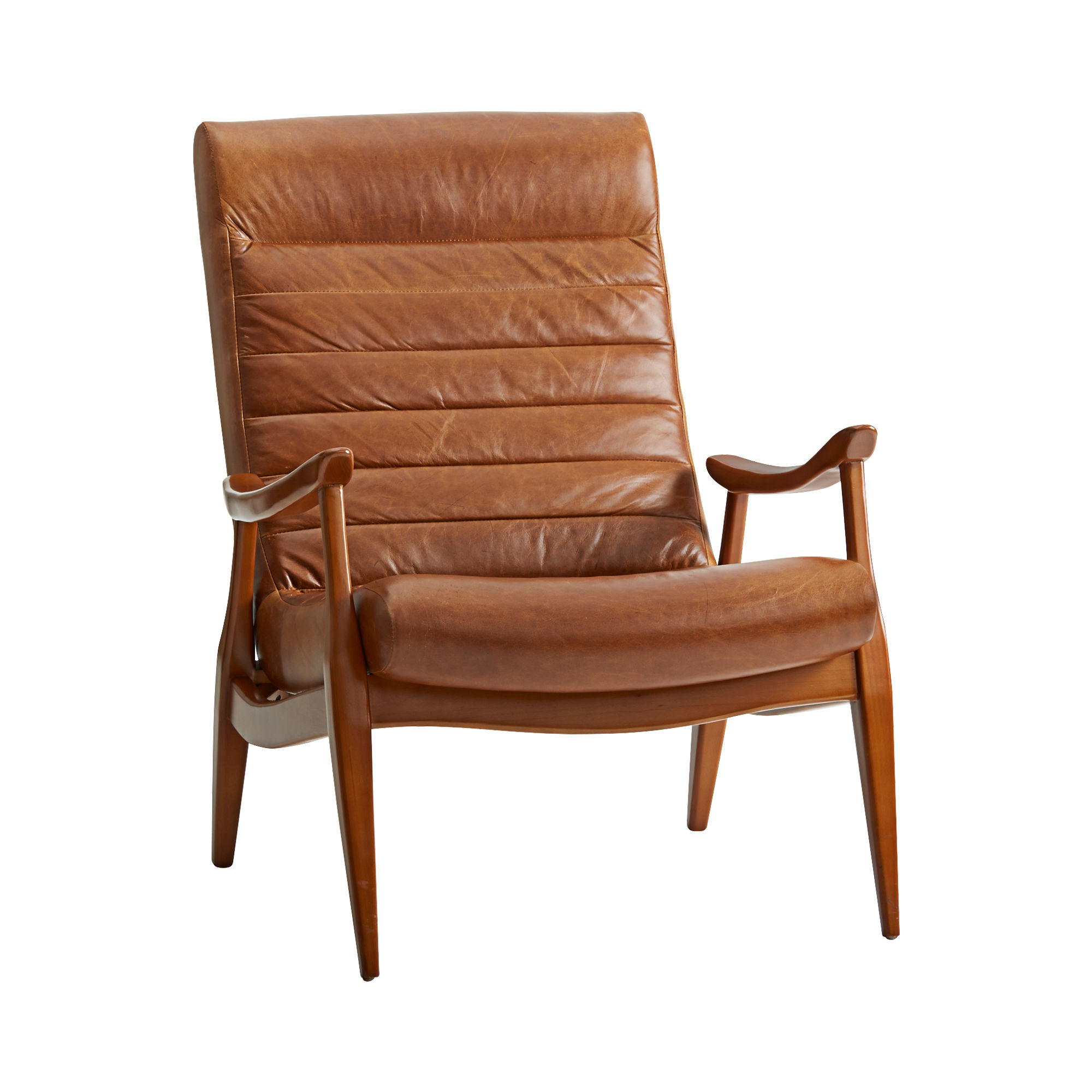 hans leather armchair