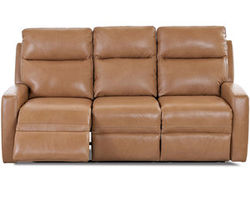 Davion Leather Reclining Sofa (Made to order leathers)