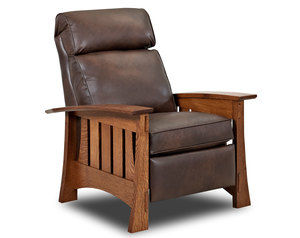 Highlands Leather Mission High Leg Recliner (Made to order leathers)