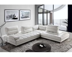 Teva ADJUSTABLE 3 Pc. Leather Sectional