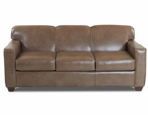 Gillis Leather Stationary Sofa (79&quot;) Made to order leathers