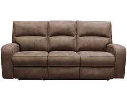 Polaris 84" Power Headrest Power Reclining Sofa Kahlua (In stock - Fast shipping)