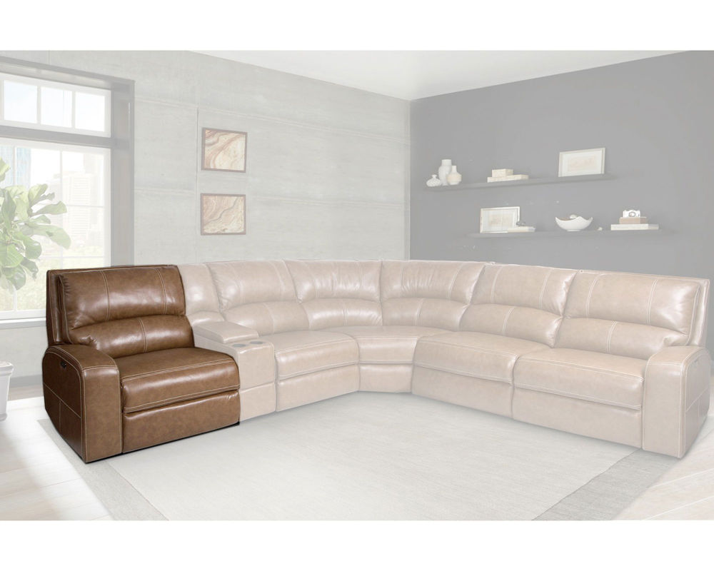 Swift Modular Power Reclining Sectional Set (Bourbon)