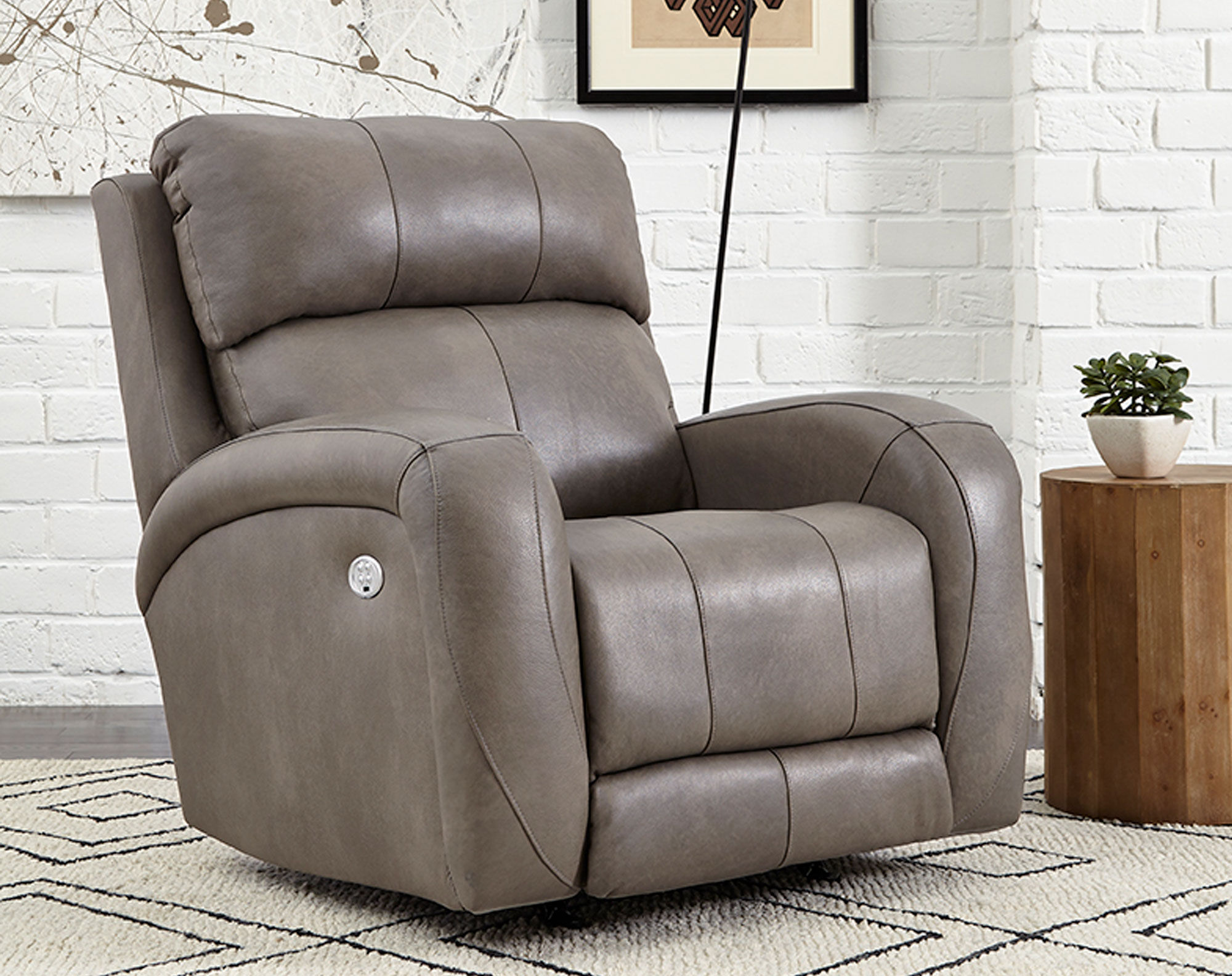 simmons dawson denim rocker recliner