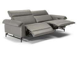 Leggiadro C143 Top Grain Leather Power Reclining Sofa (93&quot; or 81&quot;) - Made to order leathers