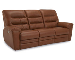 Keiran 41500 Power Power Headrest Power Reclining Sofa (88") +100 leathers