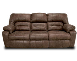 Dakota 596 Reclining Sofa w/Drop Down Table, Lights, & Drawer (Faux leather)								