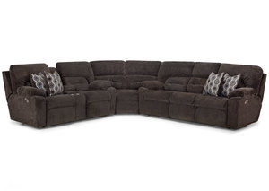 Tribute 797 Power Headrest Power Reclining Sectional with Light and USB Charging