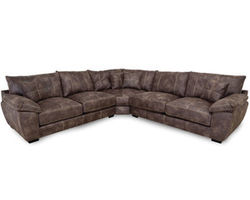 Teagan 840 Stationary Sectional (Includes Pillows)