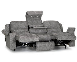 Beacon 798 Power Headrest Power Reclining 89&quot; Sofa with Power Lumbar, USB Charging and Lighted Cupholders (5 Colors)