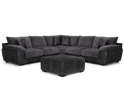 Falcon 840 Stationary Sectional (Includes Pillows)