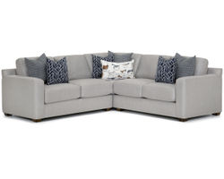 Oscar 952 Stationary Sectional (Includes Pillows)