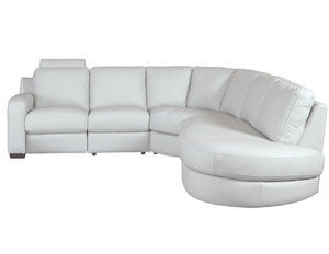 Flex 77503 - 70503 Stationary or Power Reclining Sectional - 350 Fabrics and Leathers