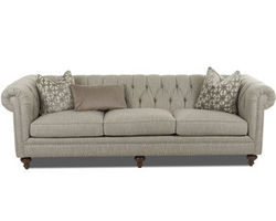 Charlotte Sofa with Down Cushions (109&quot;) Made to order fabrics
