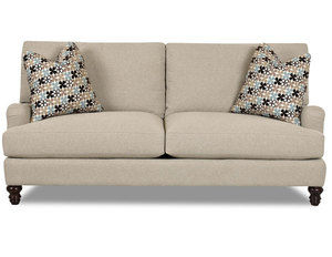 Loewy Stationary Sofa with Down Cushion (82&quot;) Made to order fabrics