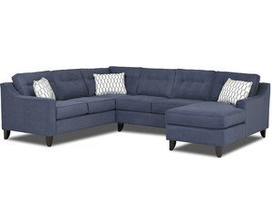 Audrina Stationary Sectional (Made to order fabrics)