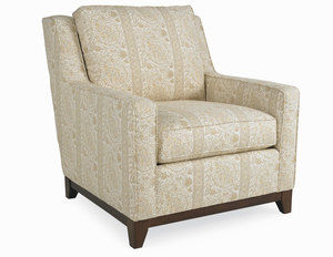 Carter Chair and Ottoman (Made to Order Fabrics)