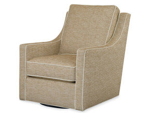 Harper Club Chair - Swivel Chair Available (Made to Order Fabrics)