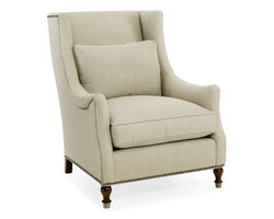 Gaston Nail Head Wing Chair (+75 fabrics)