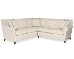 Leighton Two Piece Sectional (Made to Order Fabrics)