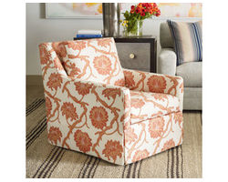 Jennifer Accent Chair - Swivel Chair Available (Made to Order Fabrics)