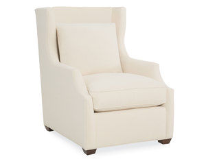 Goodwyn Accent Chair and Ottoman (Made to Order Fabrics)