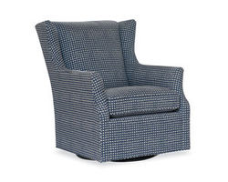 Holman Wing Chair - Swivel Chair Available (Made to Order Fabrics)