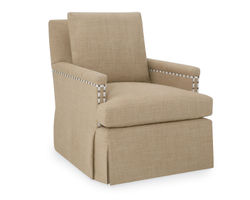 Clara Nail Head Chair - Swivel Available (+75 fabrics)