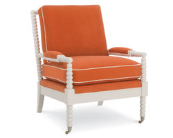 Spool Accent Chair (+75 fabrics)