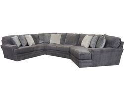 Mammoth Sectional in Smoke (15 Pieces Available) 2 colors