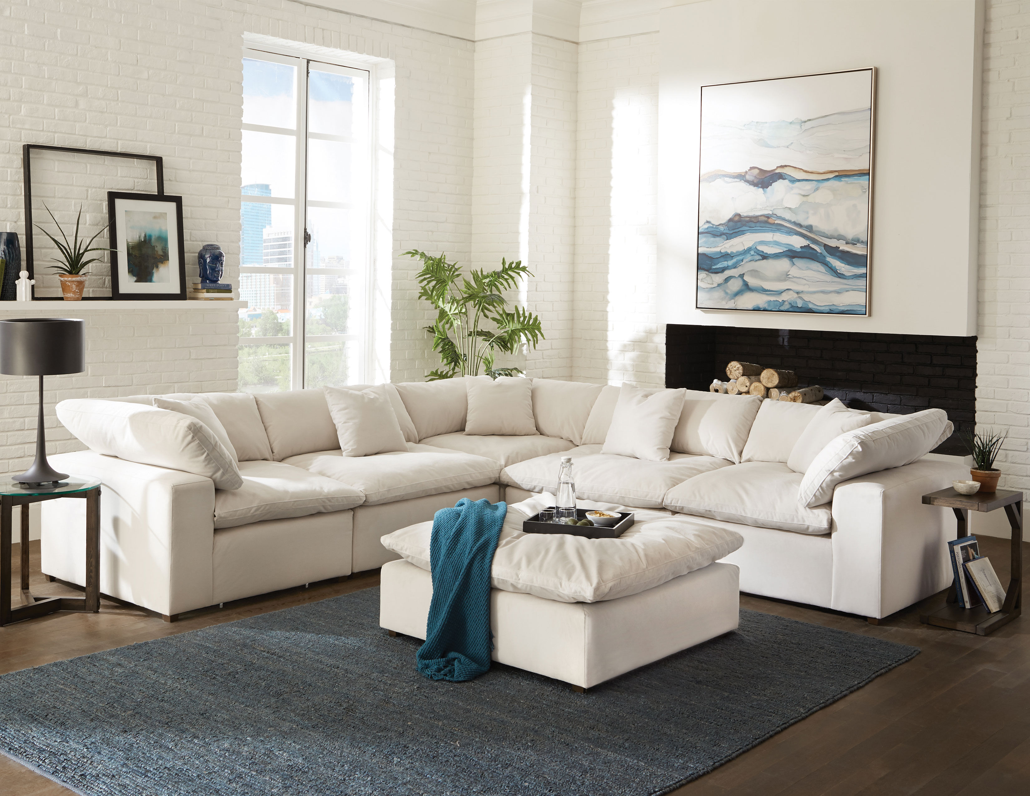 Posh modular deals sectional set