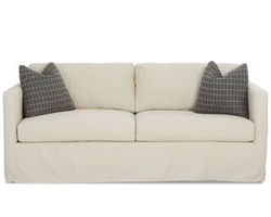 Soho Slipcover Sofa with Down Cushions (78&quot; or 90&quot;) Includes Arm Pillows